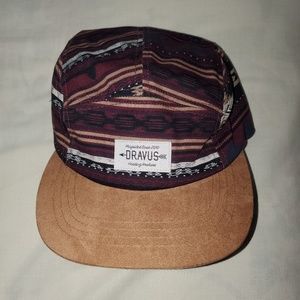 DRAVUS Multicolor Pattern 5 Panel Twill Hat